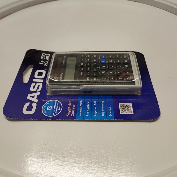 CASIO FX-260 SOLAR II SCIENTIFIC FRACTION ADVANCED SOLAR POWERED CALCULATOR NEW - Picture 4 of 4